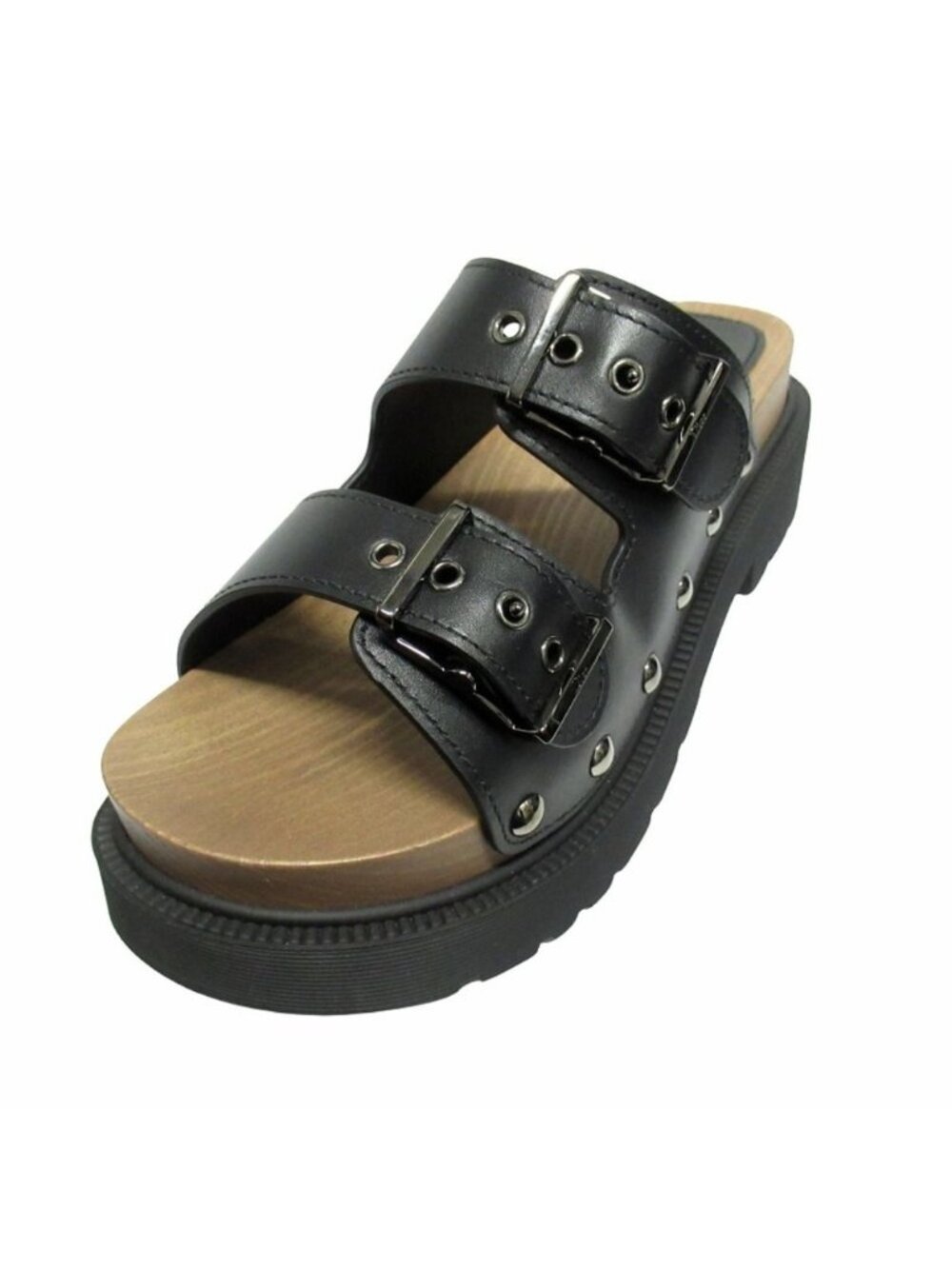 Dior Quake Leather Strap Sandals Shoes 37 Black - Picture 3 of 9